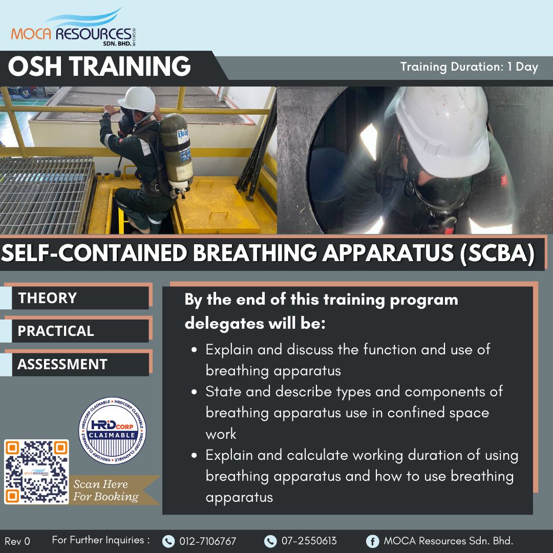 SELF - CONTAINED BREATHING APPARATUS - MOCA Resources