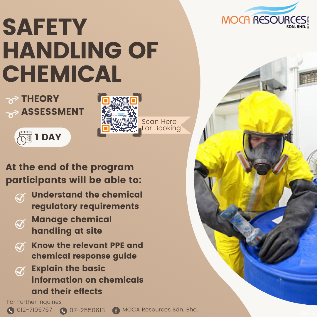 SAFETY HANDLING OF CHEMICAL MOCA Resources